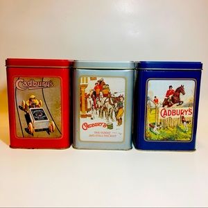 Vintage Cadbury Quality Collection Tin Set ~ Almond Joy Mounds York